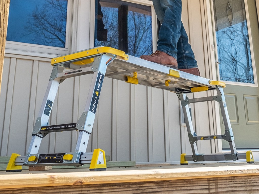 Gorilla Aluminum Slim-Fold 47.25" x 3.9' Work Platform 2-Pack