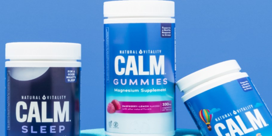 Natural Vitality Calm Gummies 240-Count Bottle Just $19.99 Shipped (Reg. $33)