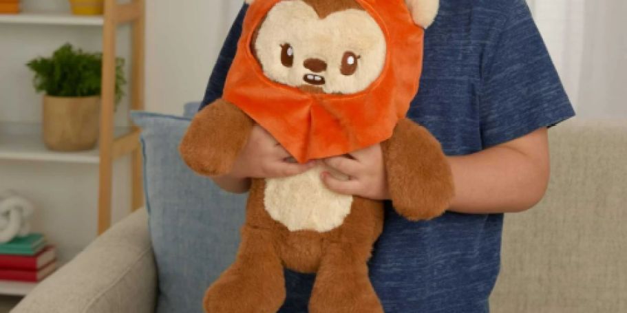 Star Wars Ewok Weighted Plush Just $7.88 After Walmart Cash (Reg. $18)