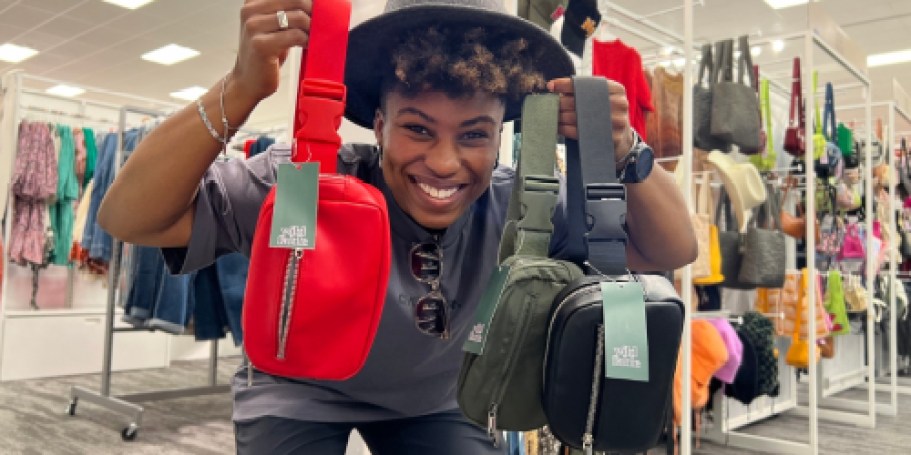 Trendy Target Belt Bags from $7 | Great for Theme Parks!
