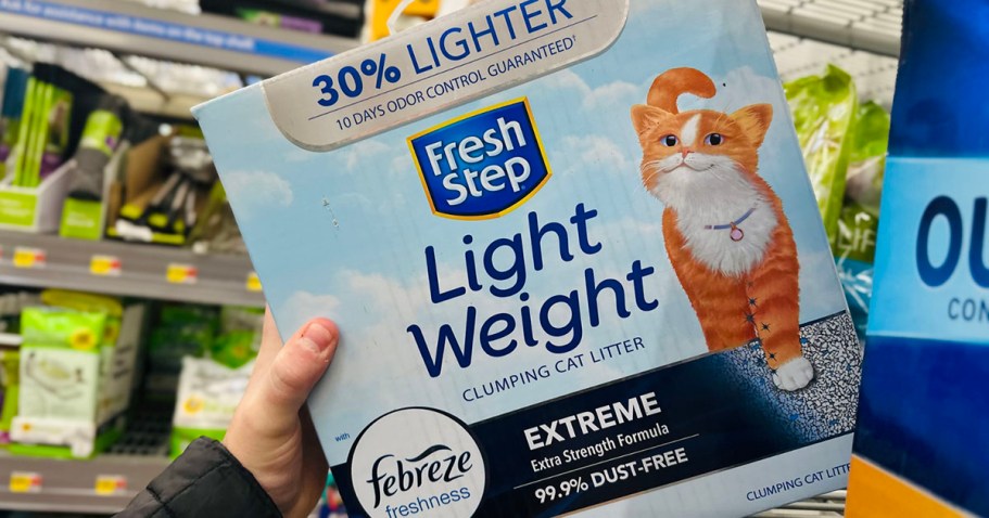 Fresh Step Clumping Litter Only $6.41 Shipped on Amazon (Reg. $17) – May Sell Out!