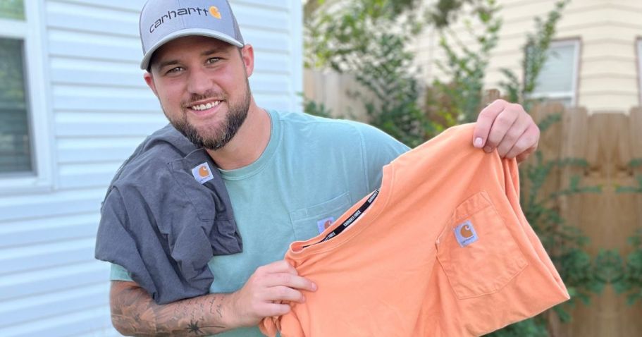 HOT! Up to 75% Off Carhartt Sale + FREE Shipping | Popular Styles from $4.99 Shipped