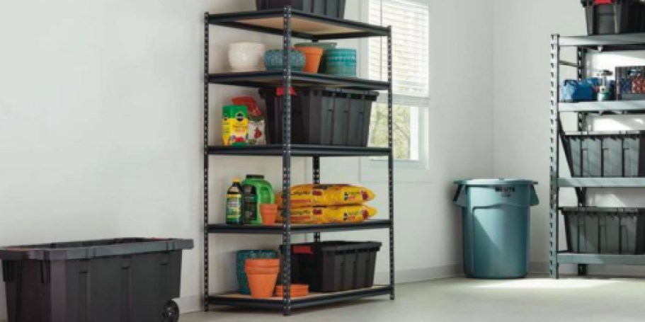 Metal 5-Tier Storage Shelves Only $44 Shipped on Walmart.com (Reg. $79)
