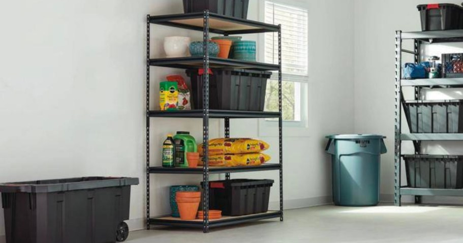 Metal 5-Tier Storage Shelves Only $44 Shipped on Walmart.com (Reg. $79)