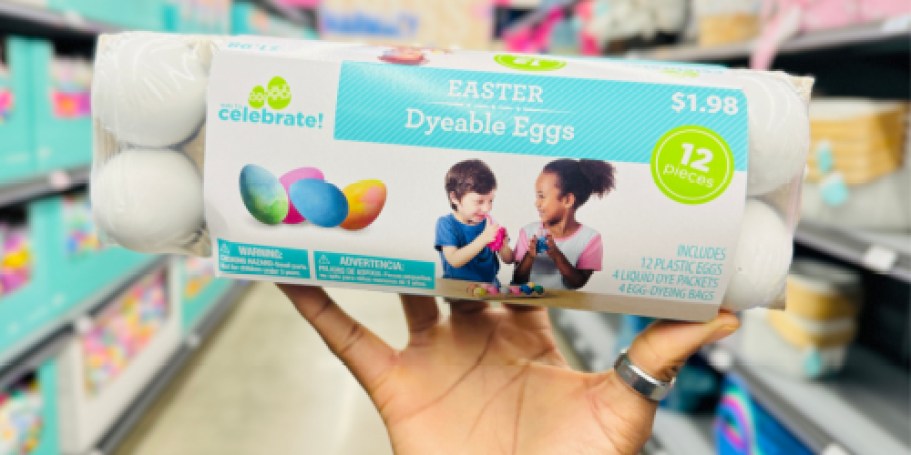 Dyeable Easter Eggs Dozen Only $1.98 at Walmart | Selling Out FAST!