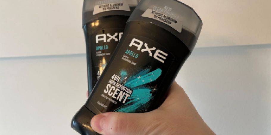 TWO Axe Deodorants Just $3.57 Shipped on Amazon (Reg. $9)
