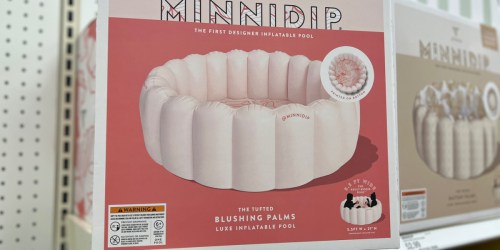 Last Chance to Save on New Minnidip Inflatable Pools, Sprinklers, & Splash Pads at Target
