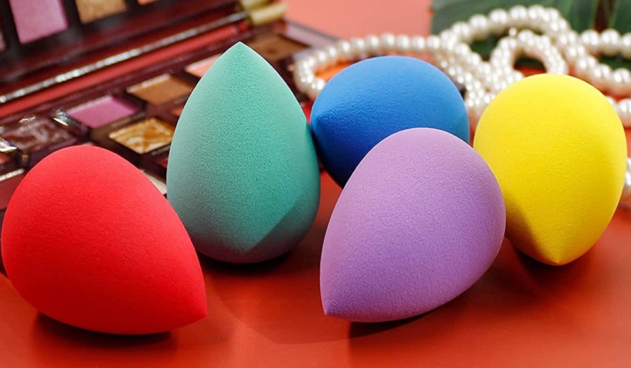 multicolored beakey sponges