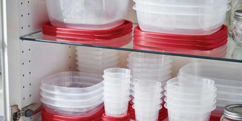 Rubbermaid 60-Piece Storage Set Only $29.99 on Amazon | Includes Vented Lids