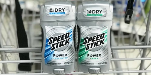 TWO Better Than Free Speed Stick Deodorants After CVS Rewards