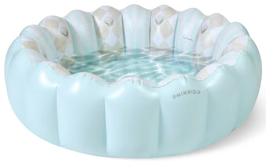 blue shell inflatable pool 