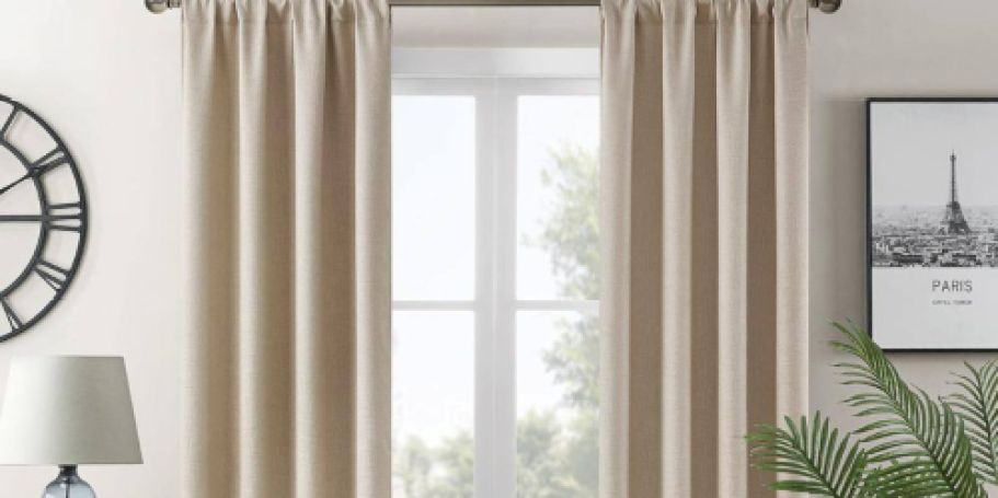 Blackout Curtain 2-Pack JUST $11.49 Shipped on HomeDepot.com ($5.75 Each)