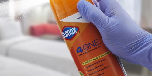 Clorox Disinfectant & Sanitizer Spray Only $3.99 on OfficeDepot.com (Reg. $11) | Helps Reduce Allergens Too!