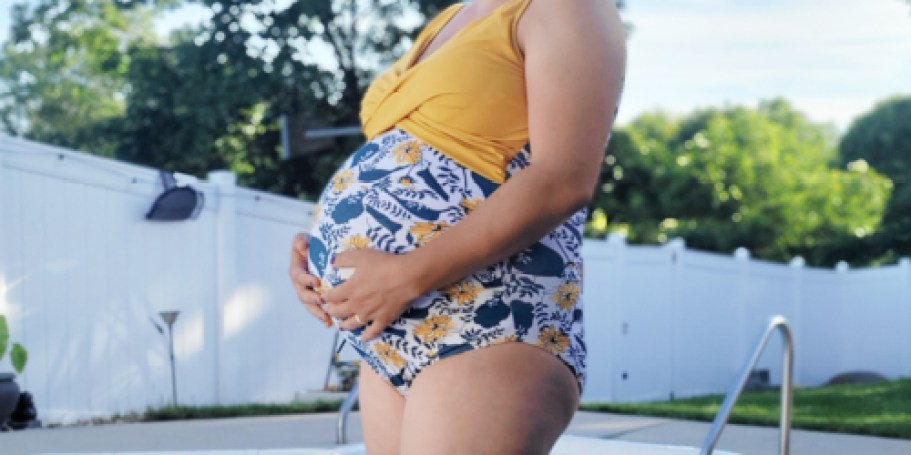 10 Best Maternity Swimsuits | Bump-Friendly, Stylish, & Starting at $14.99!