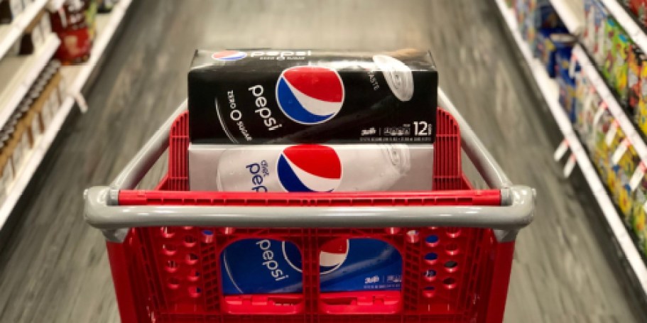 THREE Soda 12-Packs Only $12.94 at Target – Today Only!
