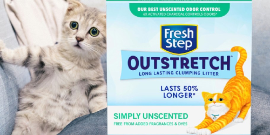 TWO Fresh Step Cat Litter 32lb Boxes from $6.47 Shipped on Amazon (Reg. $32!)