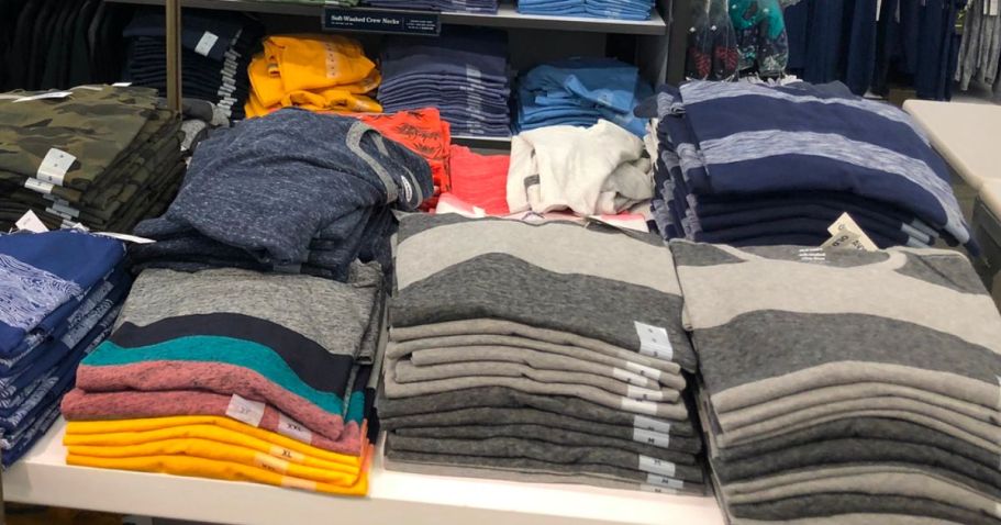 Up to 85% Off Old Navy Men’s Clothing | Styles from $5.49 – Last Day!