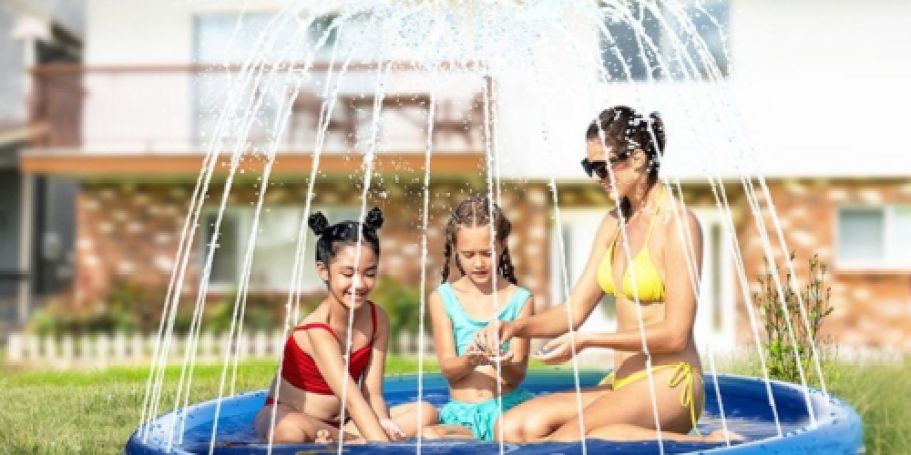 Splash Pad Just $10.79 on Amazon (Reg. $27) – Perfect for Kids, Pets, or Even Plants!