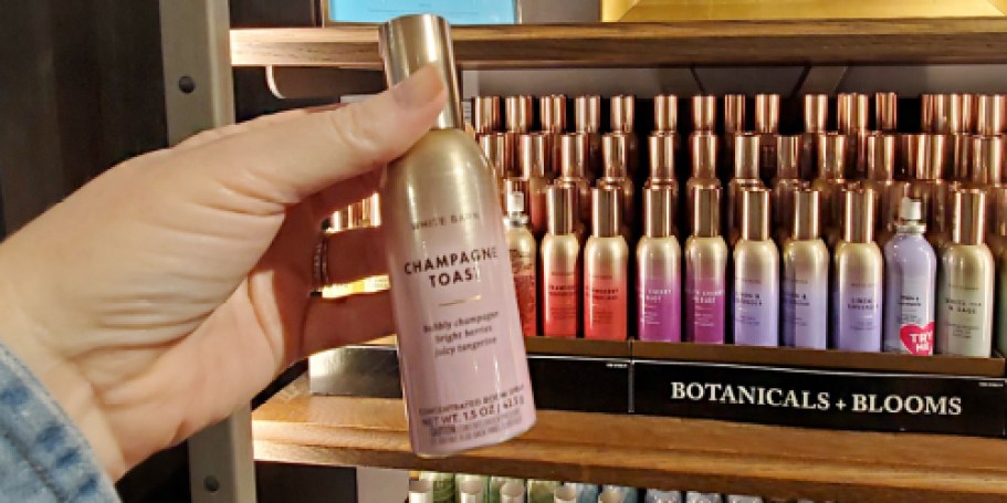 Bath & Body Works Room Sprays Just $3.50 (Reg. $9) – Today Only