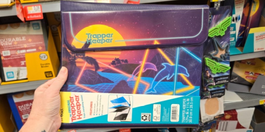 Throwback Alert! Trapper Keepers from Just $3 at Walmart (Cheaper Than the 80s!)
