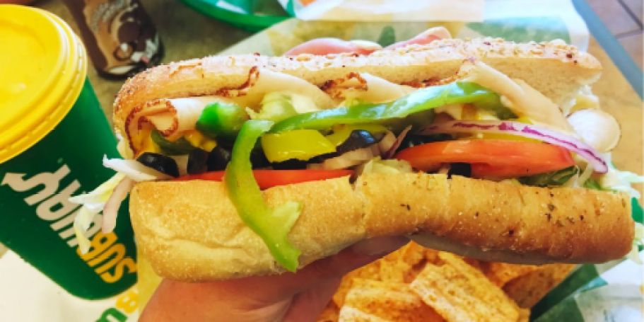 Best Subway Coupons: FREE 6″ Sub w/ Footlong Purchase + More!