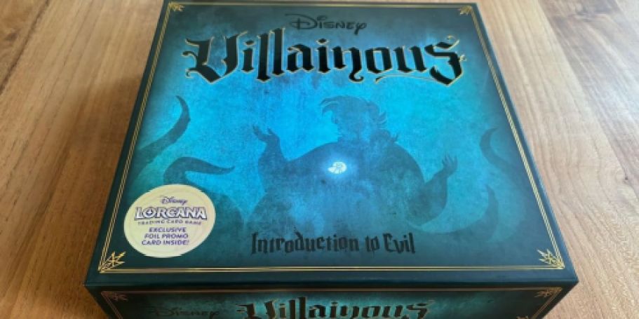Up to 75% Off Amazon Board Games | Disney Villainous Just $7.70 (Reg. $30)