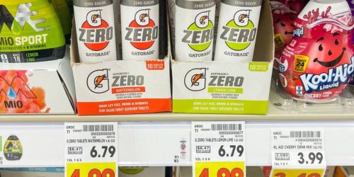 FREE Propel or Gatorade Sports Drink Tablets After Cash Back at Kroger (Regularly $7)