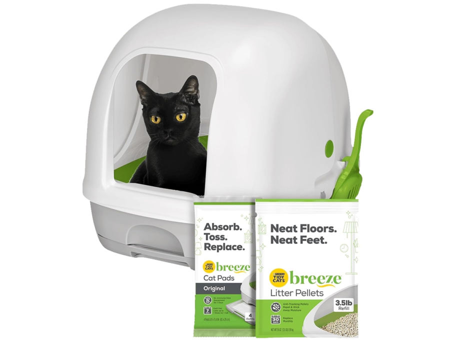 hooded breeze litter box starter kit