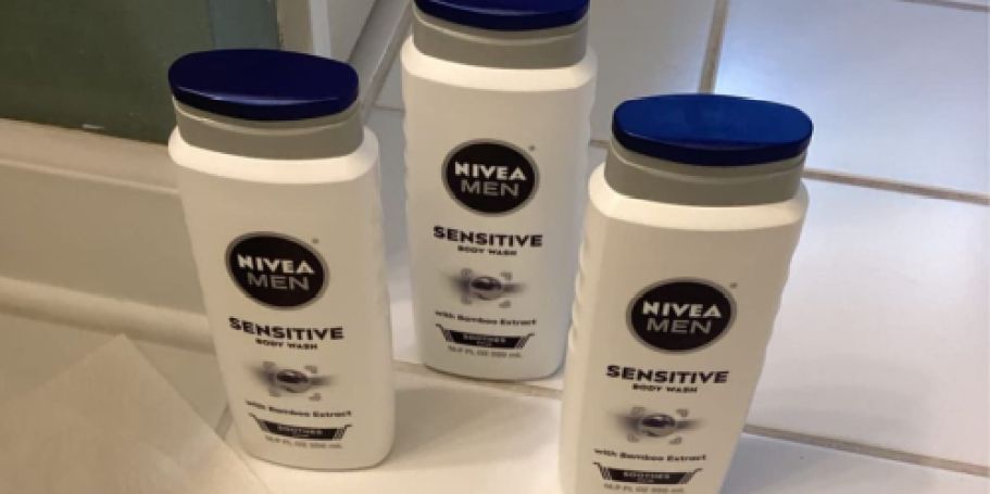 Nivea Men’s Body Washes from $2.36 Each Shipped on Amazon