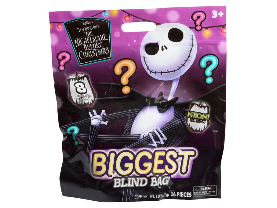 Disney Tim Burton's The Nightmare Before Christmas Biggest Blind Bag stock image