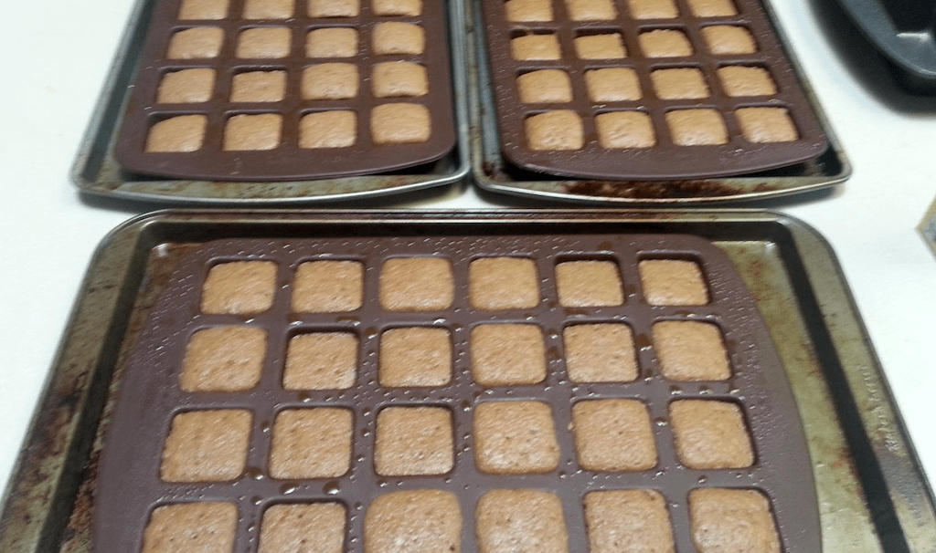 silicon brownie molds 