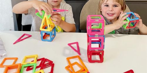 Magnetic Tiles Starter Set w/ Storage Bag Only $8.49 Shipped for Prime Members (Reg. $25)