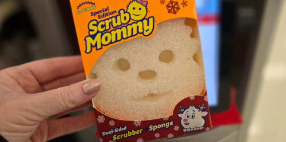 Scrub Daddy Special Edition Christmas Scrubbers from $2.50 on Target.com (Reg. $4.70)