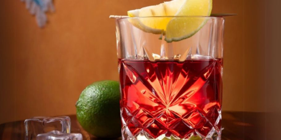 Up to 80% Off Godinger Drinkware on Macys.com | Four Old-Fashioned Glasses Only $7.99