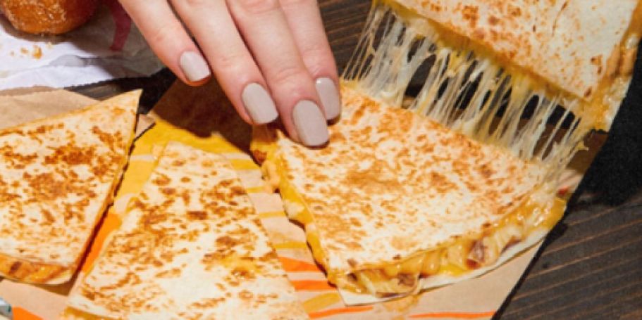 Taco Bell Taco Tuesday Deal: $1 Quesadilla at 5PM ET