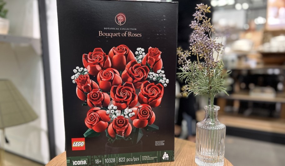 lego botanical collection bouquet of roses box
