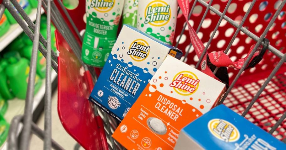 40% Off Lemi Shine at Target = Household Cleaners from $3