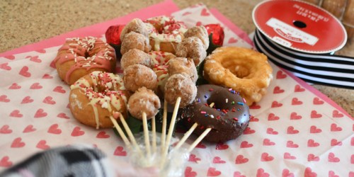 Ditch the Expensive Flowers & Make a Donut Bouquet for Valentine’s Day Instead!