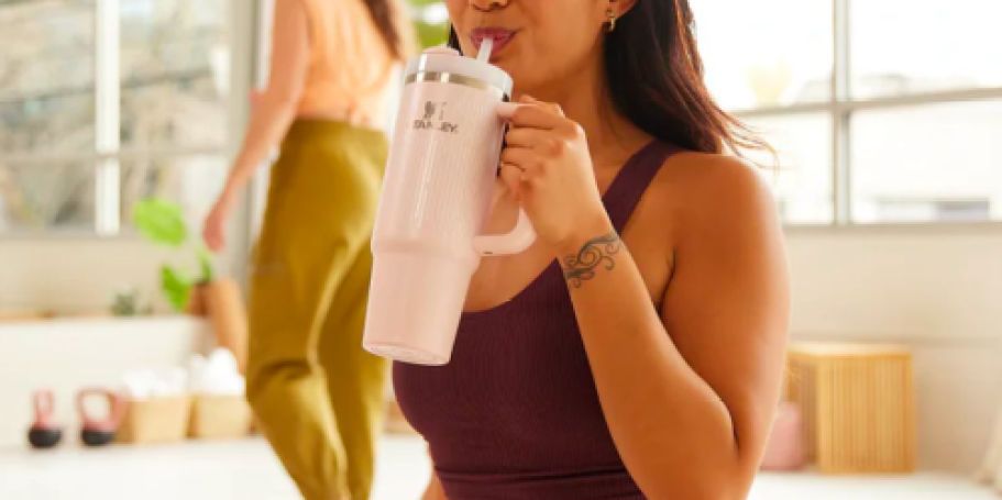 Up to 40% Off Stanley Sale + FREE Shipping | Quencher Tumblers from $21 Shipped!