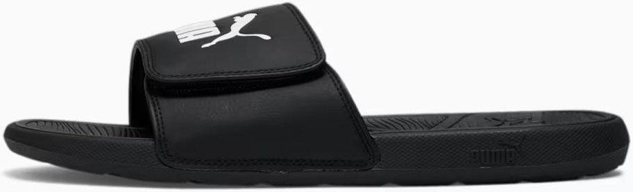 black puma slide