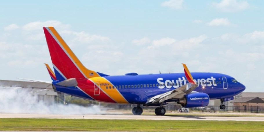Southwest Airlines One-Way Flights from $39 (Includes 2 Free Checked Bags)