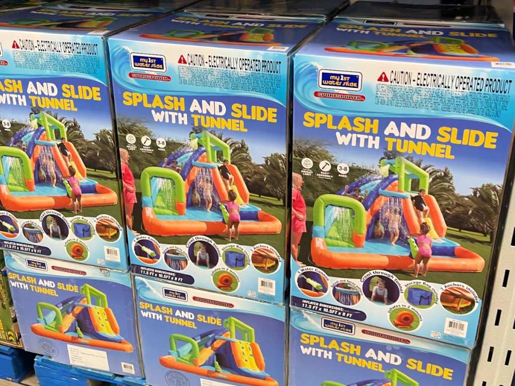 Splash and Slide Waterslide in Sam's Club