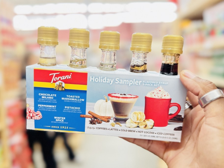 Torani Mini Syrup Holiday Sampler 5-Pack