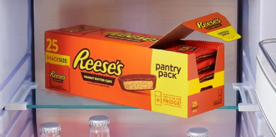Reese’s Peanut Butter Cups 25-Count Pantry Pack Only $4 Shipped on Amazon
