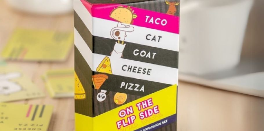 Taco Cat Goat Cheese Pizza on the Flip Side Card Game Only $4.64 on Amazon