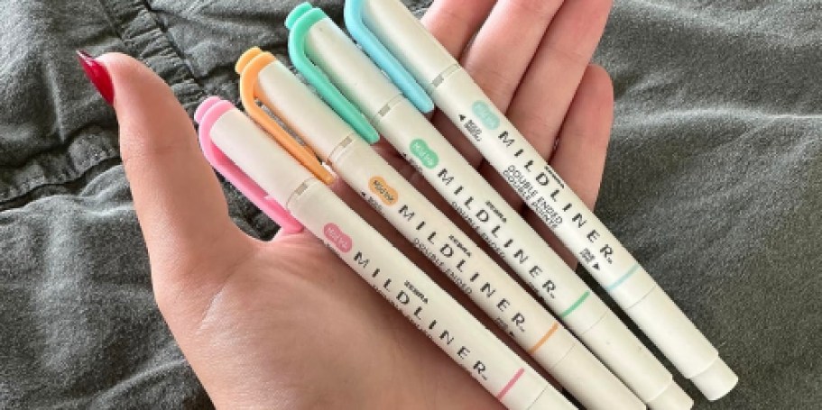 Zebra Pen Double-Ended Highlighter 5-Pack Just $5 Shipped on Amazon (Reg. $11)