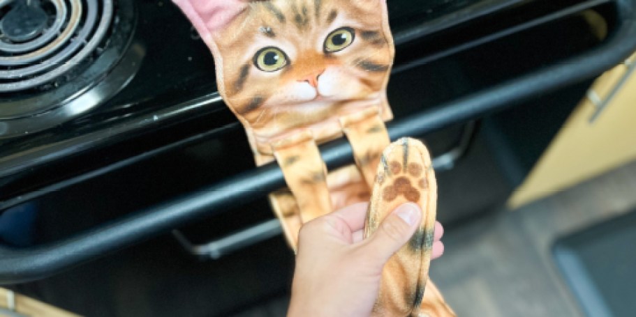 Purr-fect Realistic Cat Towel Gift Just $16.99 on Amazon