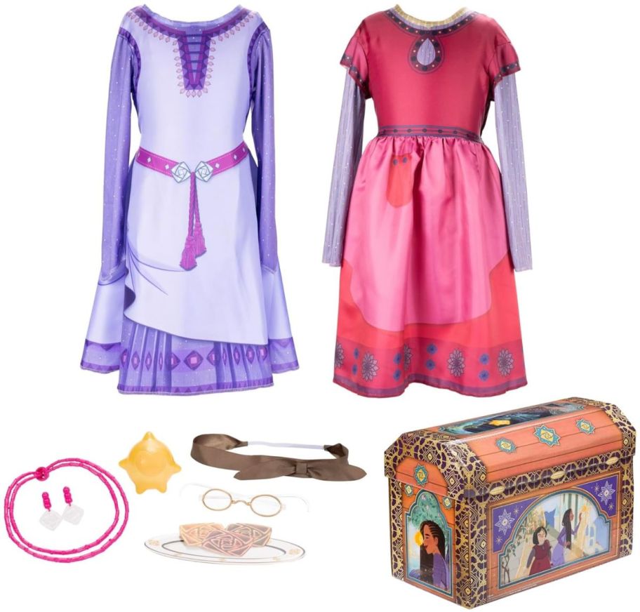 disney wish dress up trunk contents