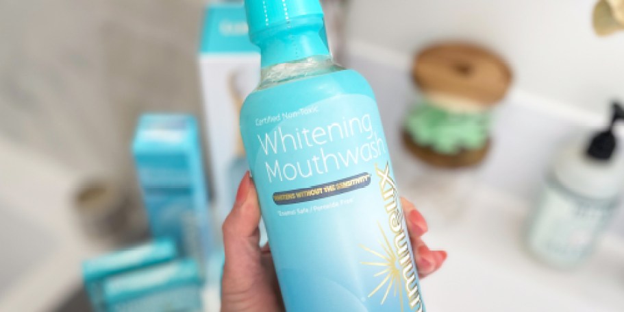 Lumineux Whitening Mouthwash 2-Pack Just $13 Shipped on Amazon (Reg. $22)