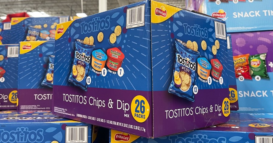 Tostitos Chips & Dip 26-Count Variety Pack Only $19.98 at Sam’s Club